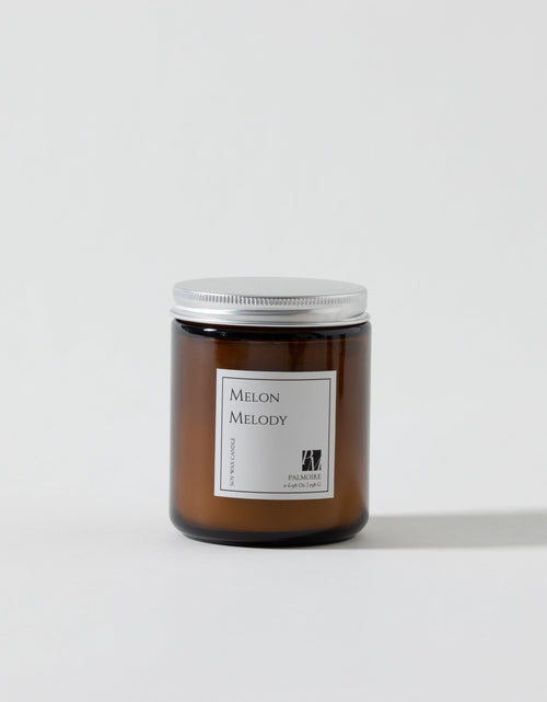 Load image into Gallery viewer, Melon Melody Soy Wax Candle by PALMOIRE
