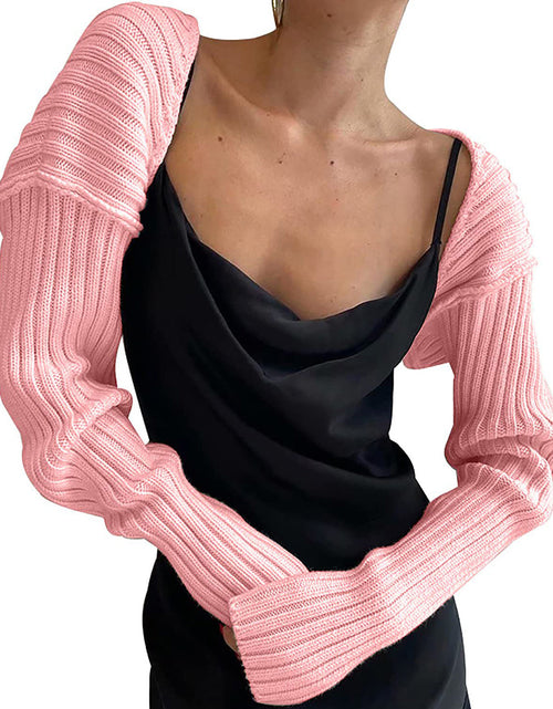 Load image into Gallery viewer, Long Sleeve Knit Bolero
