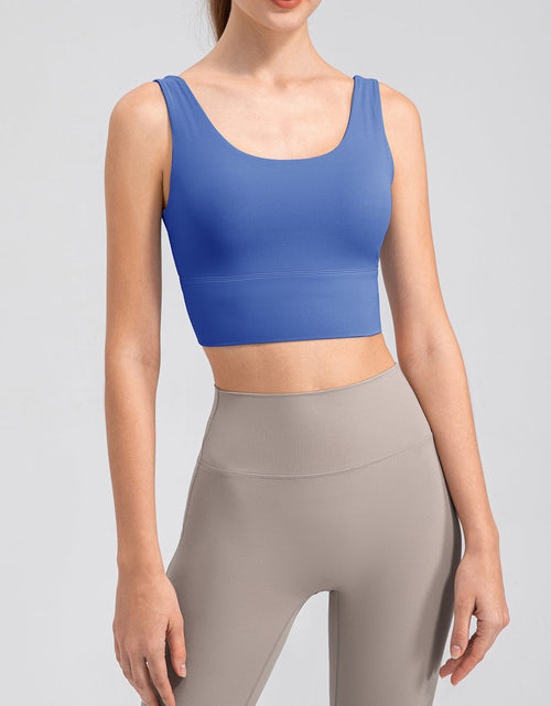 Load image into Gallery viewer, Scoop Neck Wide Strap Active Tank
