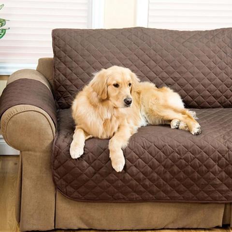 Load image into Gallery viewer, Ultimate Sofa Defender: Waterproof Reversible Slipcover by Dog Hugs Cat
