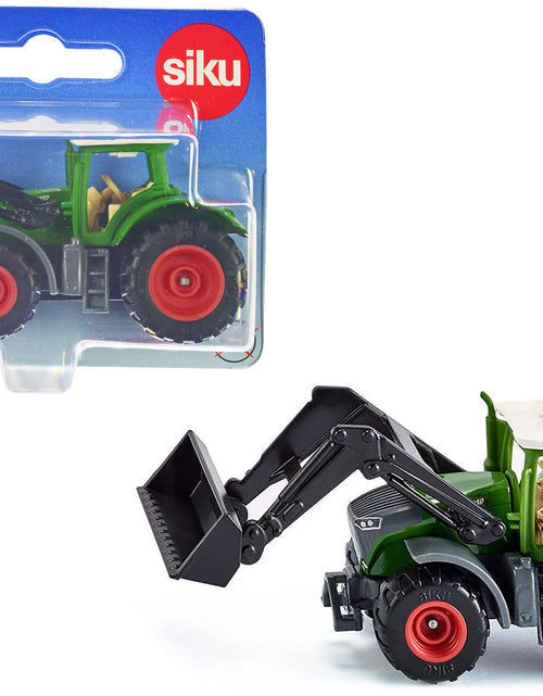 Load image into Gallery viewer, Fendt 1050 Vario Tractor with Front Loader Green with White Top Diecast Model by Siku
