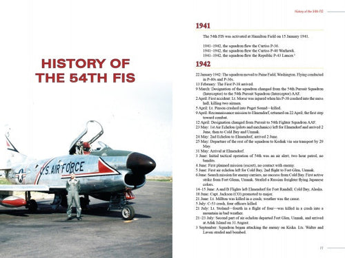 Load image into Gallery viewer, The 54th Fighter-Interceptor Squadron by Schiffer Publishing
