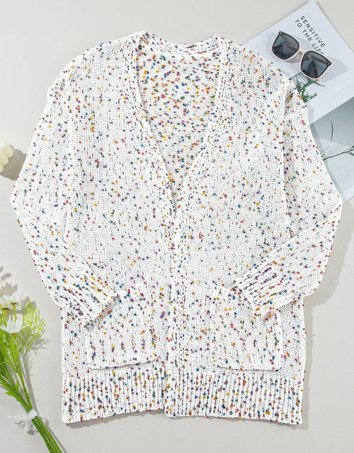 Load image into Gallery viewer, Open Front Long Sleeve Cardigan

