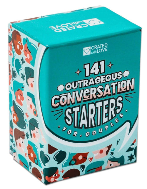 Load image into Gallery viewer, 141 Outrageous Conversation Starters for Couples by Crated with Love
