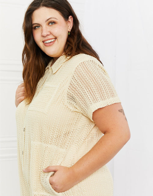 Load image into Gallery viewer, HEYSON Ready For The Day Crochet Romper
