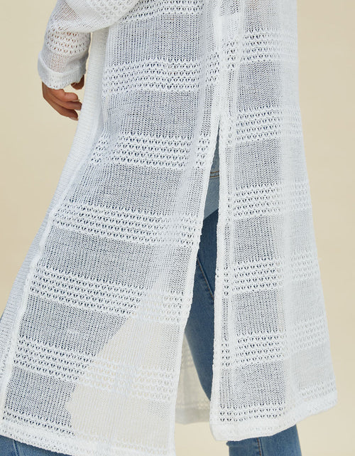 Load image into Gallery viewer, Double Take Full Size Open Front Longline Cardigan
