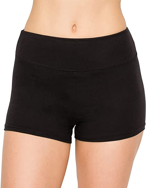Load image into Gallery viewer, InstantFigure Activewear Cotton Lycra Stretch Short Shorts 144010 by InstantFigure INC
