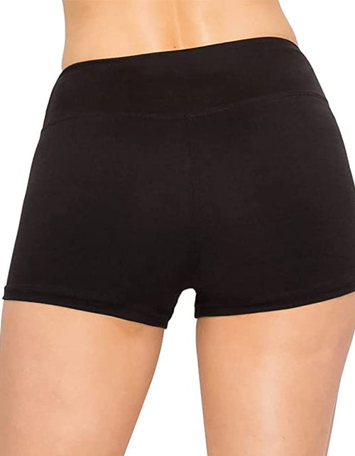 Load image into Gallery viewer, InstantFigure Activewear Cotton Lycra Stretch Short Shorts 144010 by InstantFigure INC
