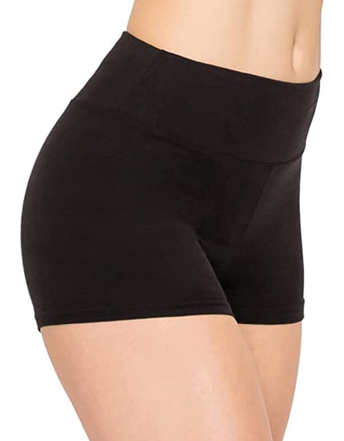 Load image into Gallery viewer, InstantFigure Activewear Cotton Lycra Stretch Short Shorts 144010 by InstantFigure INC
