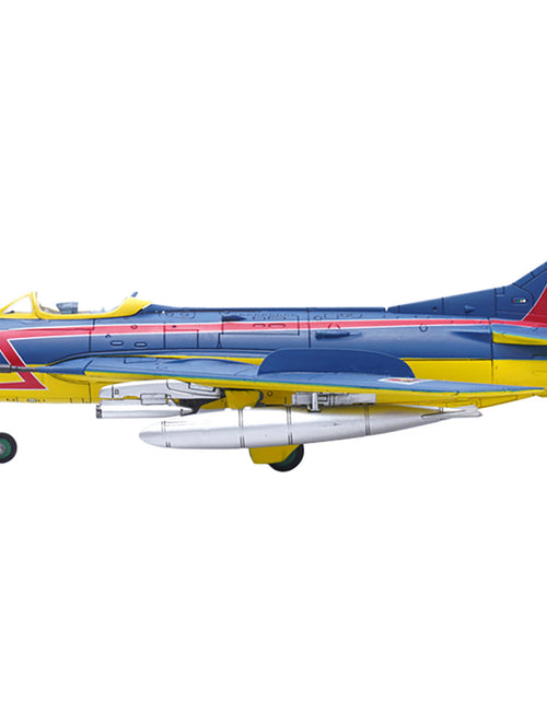 Load image into Gallery viewer, Mikoyan-Gurevich MiG-19S Farmer C Fighter Aircraft "1 Staffel/JG-3. Preschen." 5th World Aerobatic Championships (1968) "Wing" Series 1/72 Diecast Model by Panzerkampf
