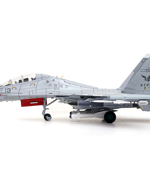 Load image into Gallery viewer, Sukhoi Su-30MKK Flanker-G Fighter Aircraft #13 "People's Liberation Army (PLA) Naval Aviation's Sea and Air Eagle Regiment" Chinese Air Force "Wing" Series 1/72 Diecast Model by Panzerkampf
