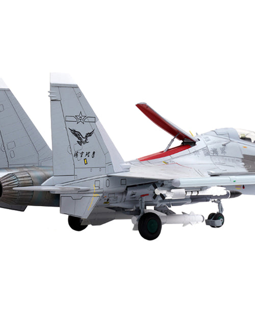 Load image into Gallery viewer, Sukhoi Su-30MKK Flanker-G Fighter Aircraft #17 "People's Liberation Army (PLA) Naval Aviation's Sea and Air Eagle Regiment" Chinese Air Force "Wing" Series 1/72 Diecast Model by Panzerkampf
