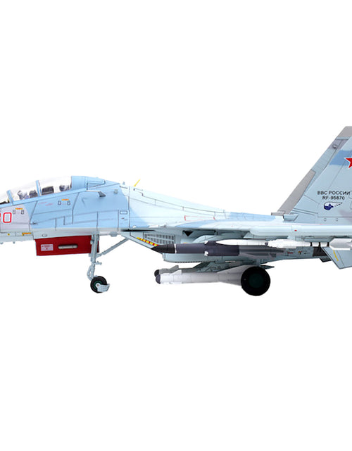Load image into Gallery viewer, Sukhoi Su-30M2 Flanker-C Fighter Aircraft #80 "Russian Air Force" "Wing" Series 1/72 Diecast Model by Panzerkampf
