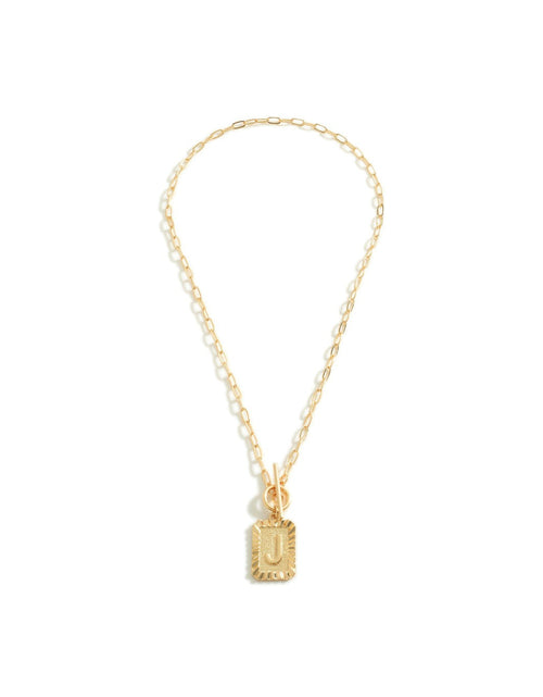 Load image into Gallery viewer, Initial Toggle Necklace by Embellish Your Life
