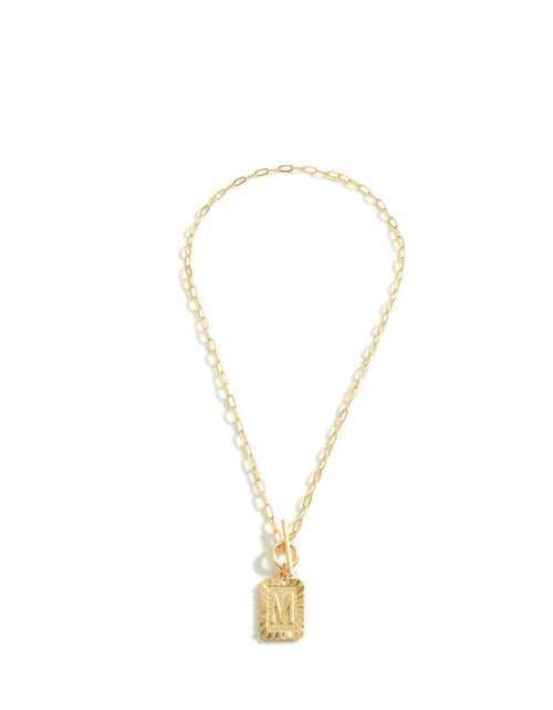Load image into Gallery viewer, Initial Toggle Necklace by Embellish Your Life
