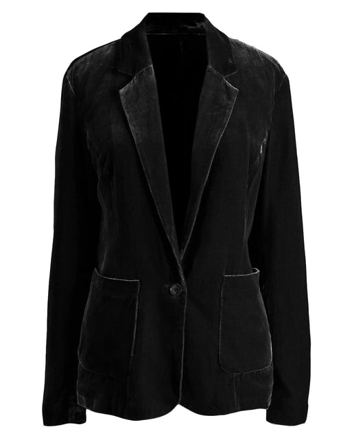Load image into Gallery viewer, Pocketed Button Up Lapel Collar Blazer
