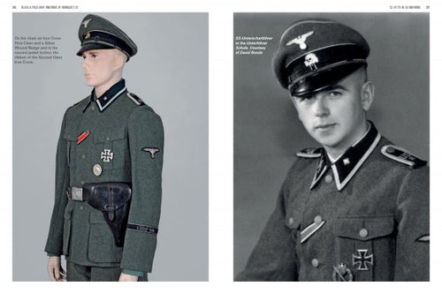 Load image into Gallery viewer, Black and Field Gray Uniforms of Himmler's SS: Allgemeine-SS  SS Verfügungstruppe SS Totenkopfverbände  Waffen SS, Vol. 1 by Schiffer Publishing
