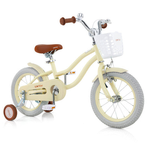Load image into Gallery viewer, 14 Inch Kids Bike Adjustable with Training Wheels Ages 3-8 Years Olds-14 inches
