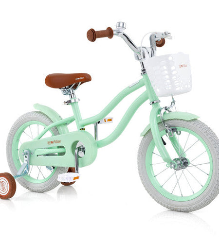 14 Inch Kids Bike with Adjustable Seat and Bell for Kids 3-8 Years Olds-14 inches
