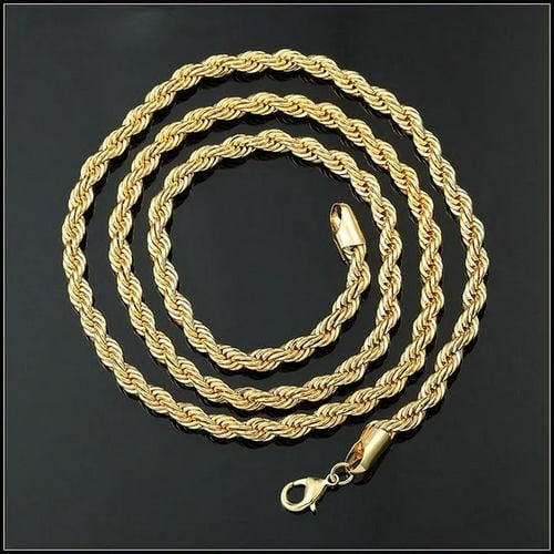 Load image into Gallery viewer, RMZ GOLD NYC GOLD NYC 14K Gold Rope Chain 24" Unisex 3.5mm
