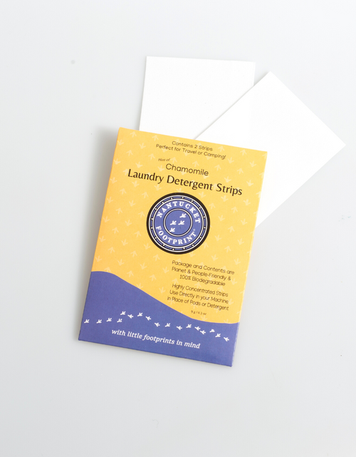 Load image into Gallery viewer, Travel Laundry Detergent Strips - 2 Strip Packs - Set of 6 - (12 Total Strips) by Nantucket Spider &amp; Nantucket Footprint
