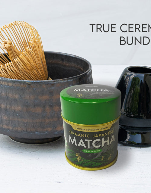 Load image into Gallery viewer, Kaneni Gold Crystal Matcha Set by Aprika Life
