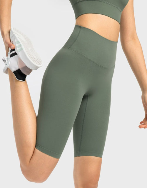 Load image into Gallery viewer, Millennia High Rise Wide Waistband Active Shorts
