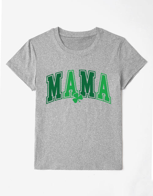 Load image into Gallery viewer, MAMA Round Neck Short Sleeve T-Shirt

