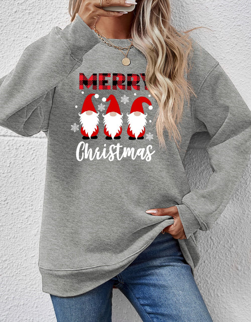 Load image into Gallery viewer, MERRY CHRISTMAS Long Sleeve Sweatshirt
