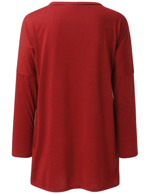 Load image into Gallery viewer, Full Size Round Neck Long Sleeve T-Shirt
