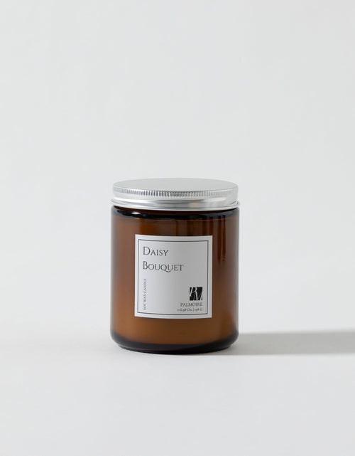 Load image into Gallery viewer, Daisy Bouquet Soy Wax Candle by PALMOIRE
