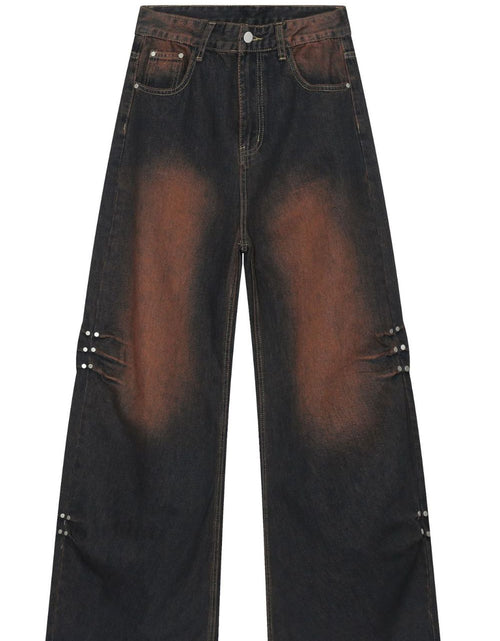 Load image into Gallery viewer, Men's Wasteland Style Wide Leg Jeans

