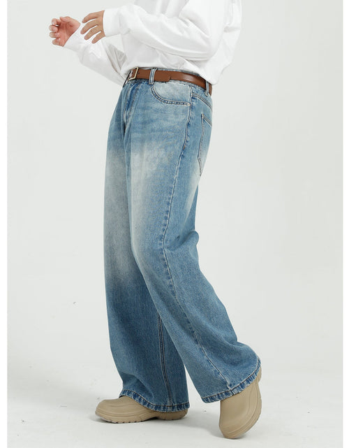 Load image into Gallery viewer, Wide Leg Jeans with Pockets
