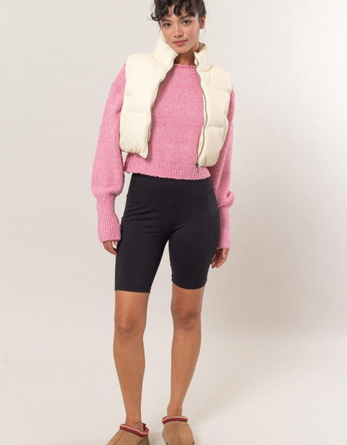 Load image into Gallery viewer, HYFVE Pocketed Solid Vest Coat
