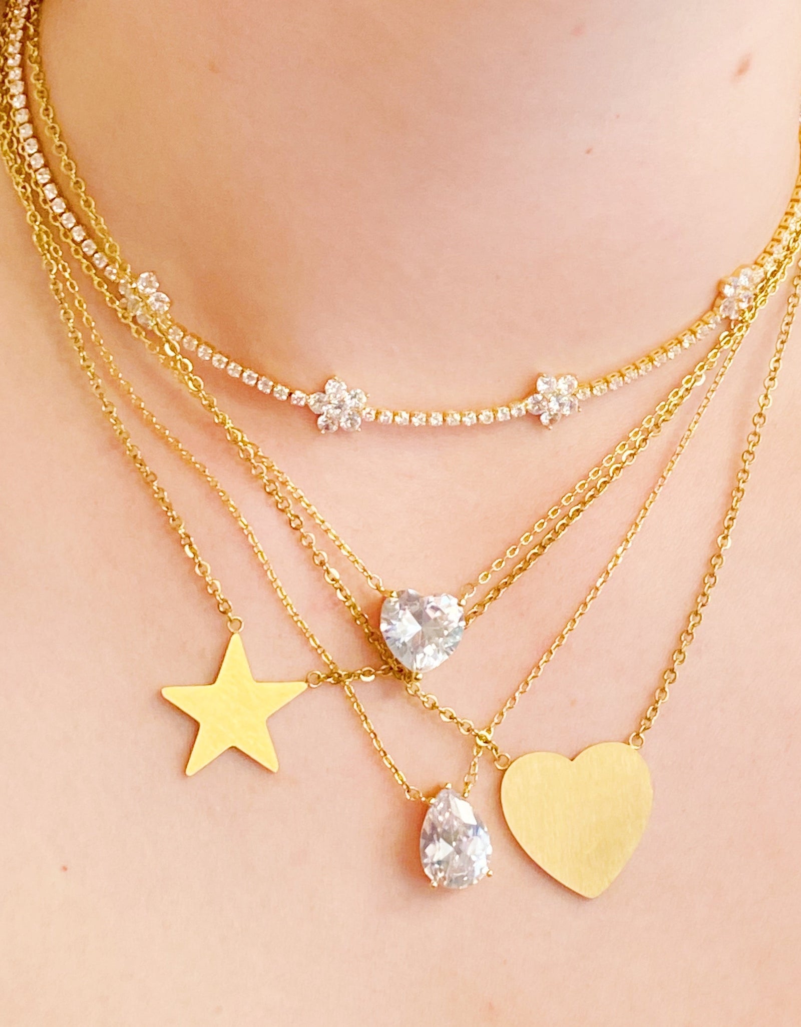 Dream It Solitaire Pendant Necklace by Ellisonyoung.com