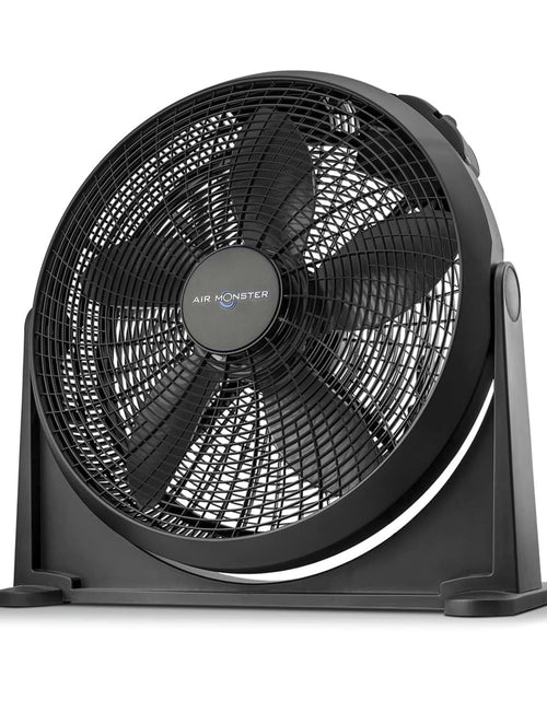 Load image into Gallery viewer, Air Monster 16-Inch 3-Speed 65-Watt Air Circulator Fan - Black - 16 inch
