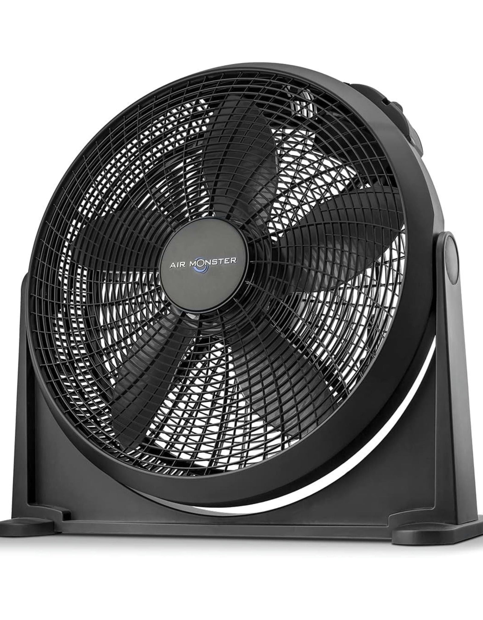 Air Monster 16-Inch 3-Speed 65-Watt Air Circulator Fan - Black - 16 inch