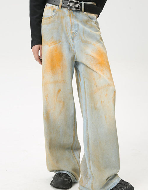 Load image into Gallery viewer, Waste Soil Wide Leg Jeans
