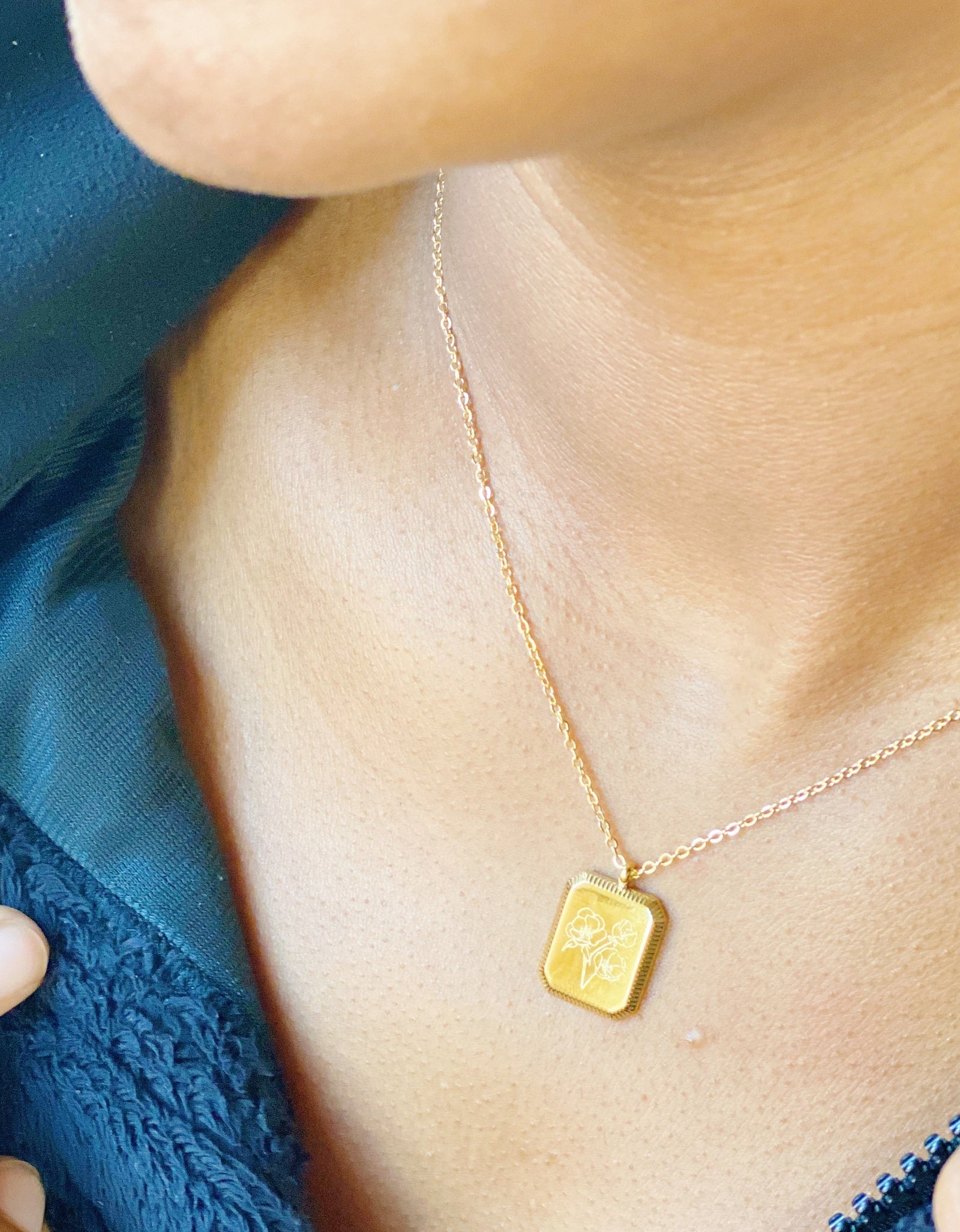 Blooming Birth Month Necklace by Ellisonyoung.com