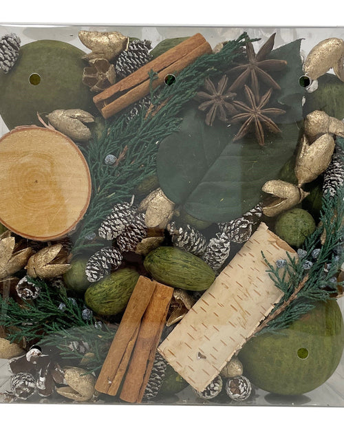Load image into Gallery viewer, Evergreen and Pine Box Potpourri by Andaluca Home
