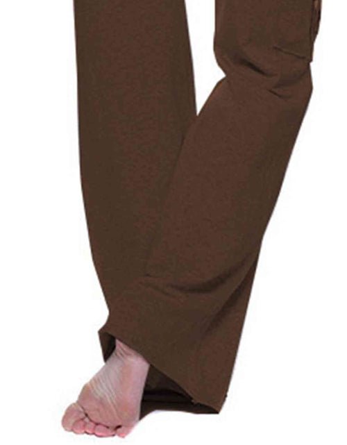 Load image into Gallery viewer, Mid Waist Pants with Pockets
