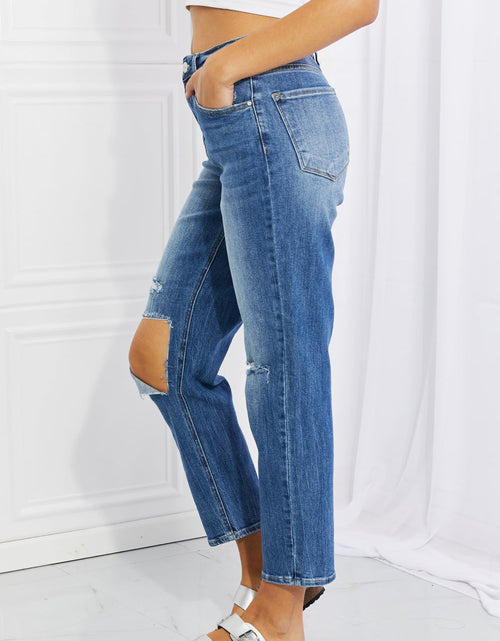 Load image into Gallery viewer, RISEN Full Size Emily High Rise Relaxed Jeans
