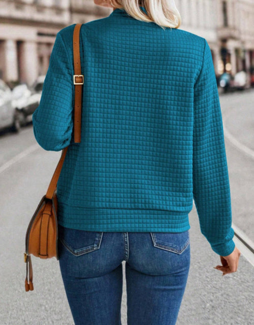 Load image into Gallery viewer, Zip Up Long Sleeve Jacket
