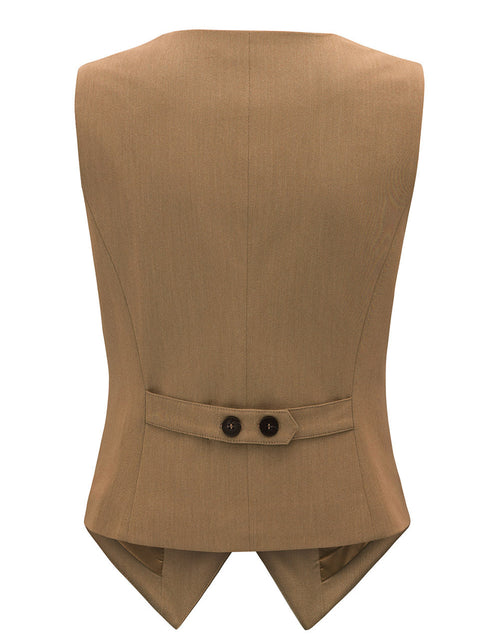 Load image into Gallery viewer, Pocketed Button Up Vest
