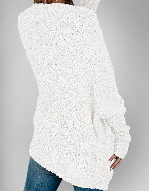 Load image into Gallery viewer, Double Take Pocketed Open Front Long Sleeve Cardigan
