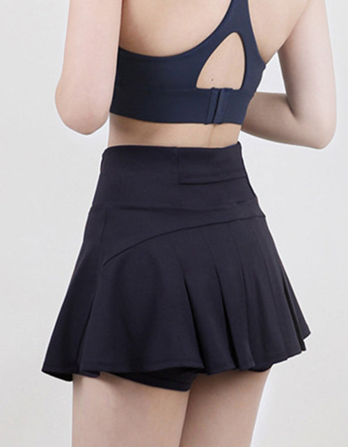 Load image into Gallery viewer, High Waist Pleated Active Skirt
