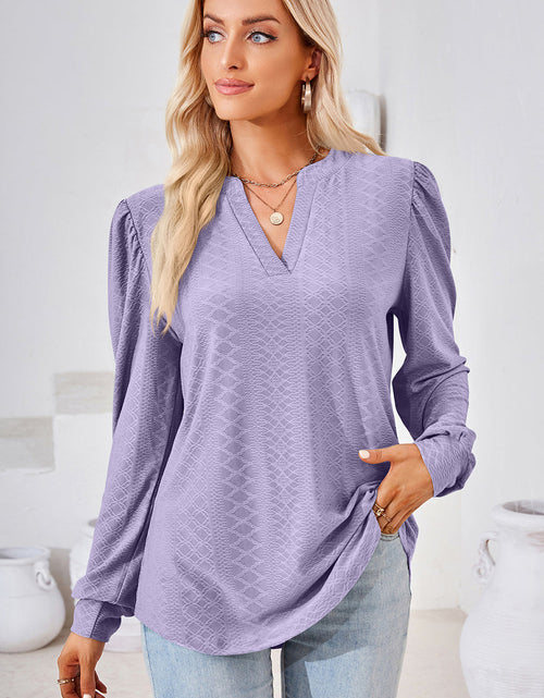 Load image into Gallery viewer, Notched Long Sleeve T-Shirt
