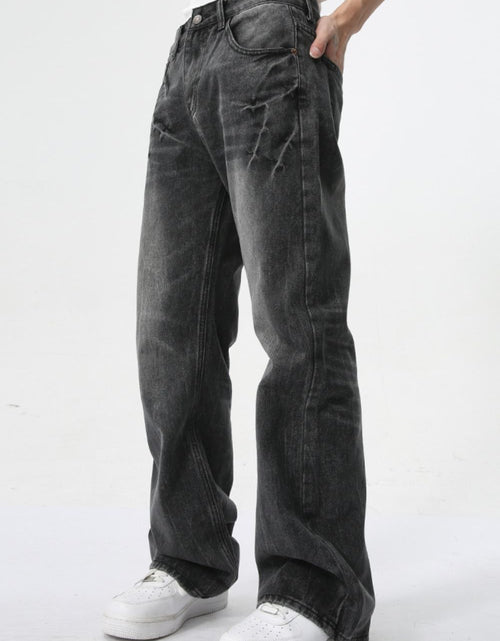 Load image into Gallery viewer, Lightning Burst Bootcut Jeans

