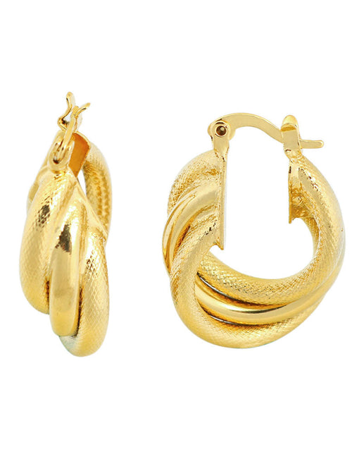 Load image into Gallery viewer, 14K Gold Mate Triple Hoop Earrings (Copy)
