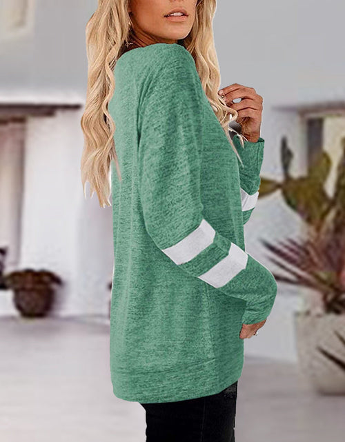 Load image into Gallery viewer, V-Neck Raglan Sleeve T-Shirt

